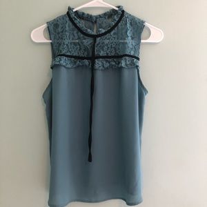 Beautiful blue blouse